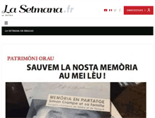 Tablet Screenshot of lasetmana.fr